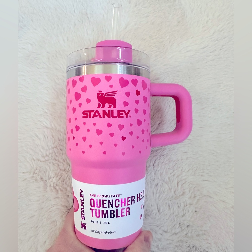 NWT Stanley SWEET HEARTS X Target Exclusive Pink Valentine 20oz Tumbler